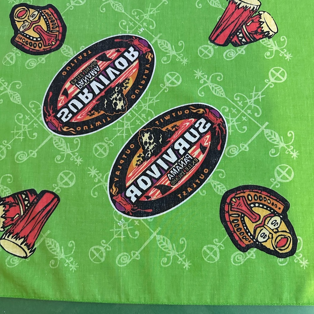 Rare Survivor CBS Panama Bandana